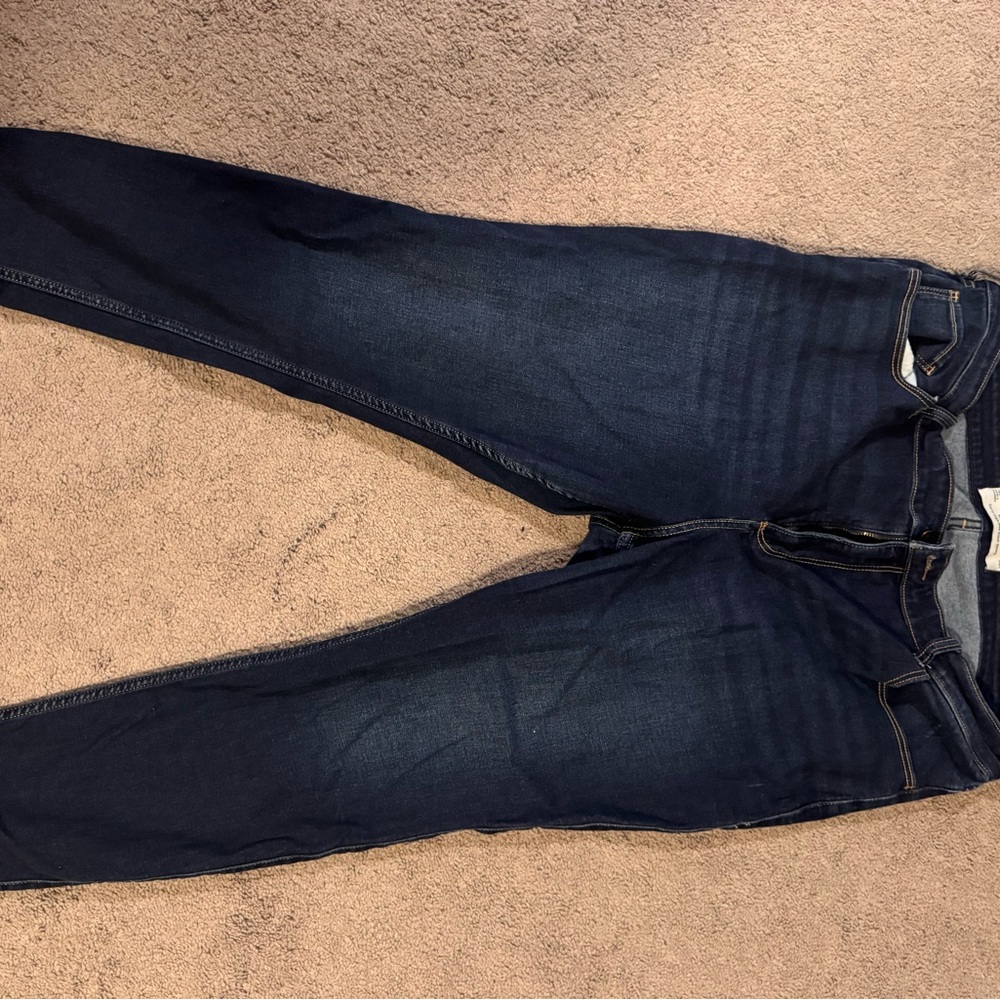Hollister Men's Deep Indigo Skinny Jeans